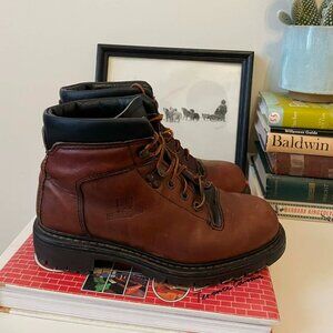 Vintage Leather Prospector Boots EUC